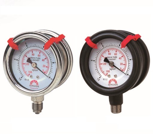 雙面全不銹鋼壓力計