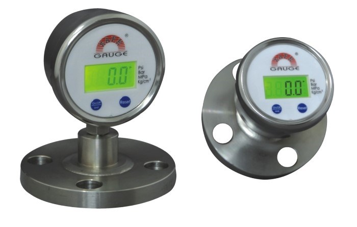 LCD DIAPHRAGM PRESSURE GAUGE
