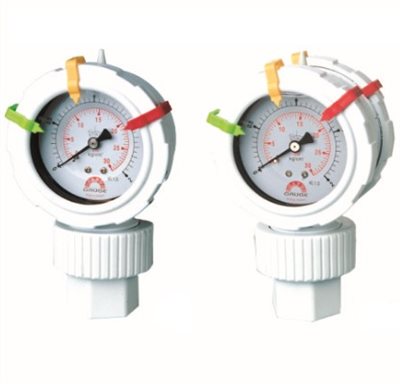 SINGLE-SIDE, DOUBLE-SIDE GASEOUS DIAPHRAGM PRESSURE GAUGE