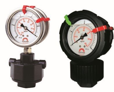 Double-side P.P Diaphragm Pressure Gauge
