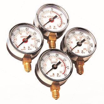Welding and Compressed Gas Regulator Gauge